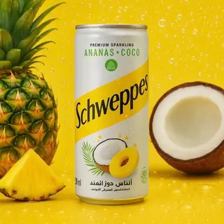 Schweppes ananas-coco
