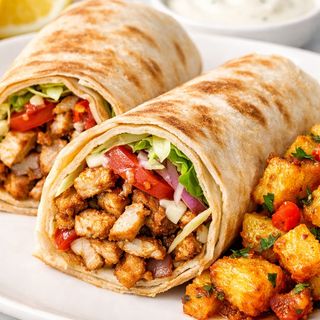 1 sandwich chawarma poulet