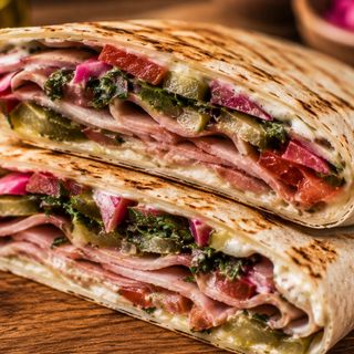 2 sandwich jambon Beirut