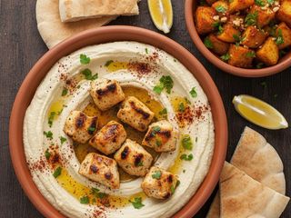 Boxe Homos chwarma poulet