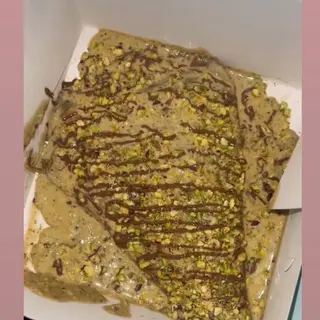 Crepe pistache Nutella