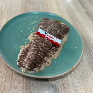 Crêpe kinder Nutella