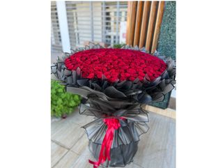 Grand bouquet rouge