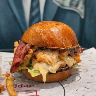 Burger Crunchy Raclette