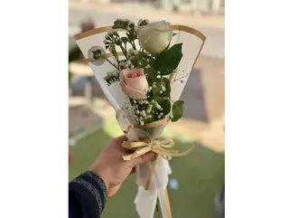 Deux fleur blanc
