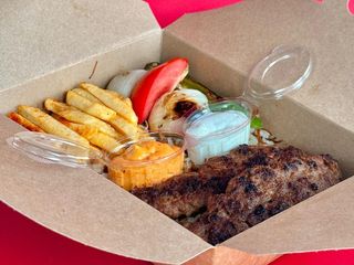 Plat Oriental Kabeb Viande Hachée