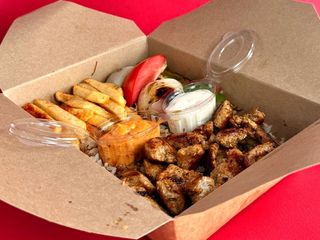 Plat Oriental Chawarma