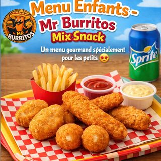 Menu kids snack