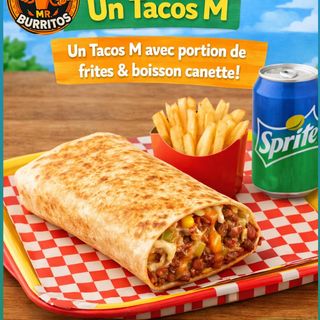 Menu tacos kids