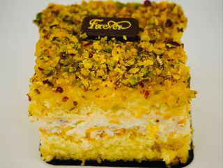 Basbousa à la crème