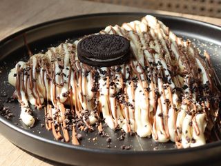 Crêpes Nutella Oreo
