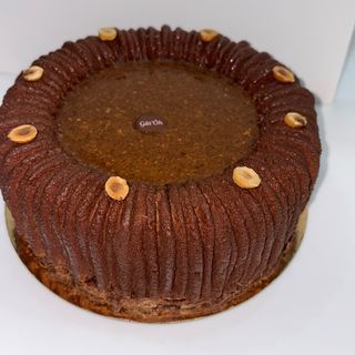 Charlotte chocolat et praliné noisette