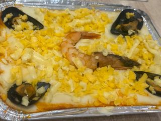 Plat Lasagne fruit de mer