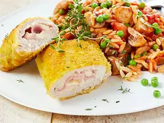 Plat cordon bleu