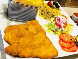 Plat escalope pané