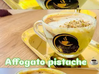Affogato pistach