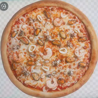 Pizza Aux Fruits De Mer