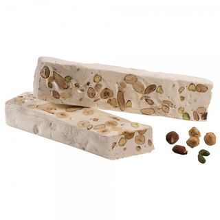 TRANCHE NOUGAT BLANCHE FRUITS SECS