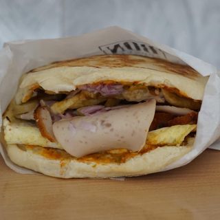 Chappati Omlette Fromage Thon