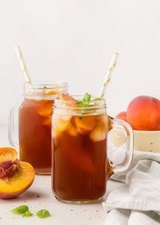 Iced Peach Tea