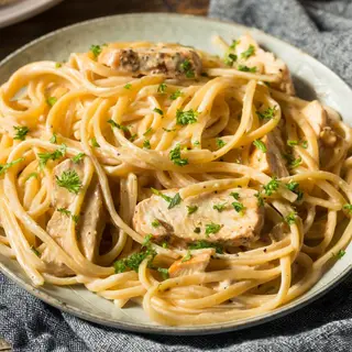 Pasta tunisienne poulet