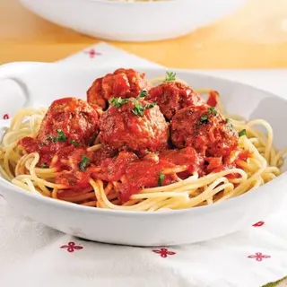 Pasta tunisienne boulettes
