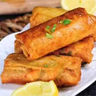 Brik doigt de Fatma viande
