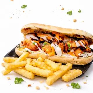Pain spécial escalope de poulet pané