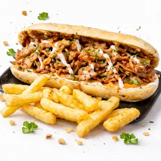 Pain spécial shawarma poulet