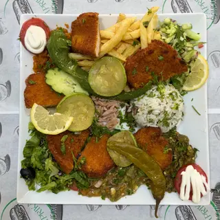 Plat Escalope Panée