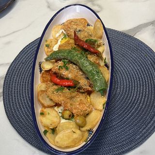 Sardine farcie panée