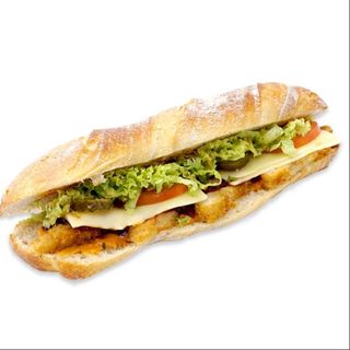 Sandwich escalope pané