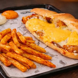 Sandwich Escalope Panée