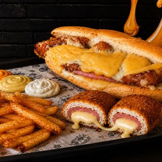 Sandwich cordon bleu