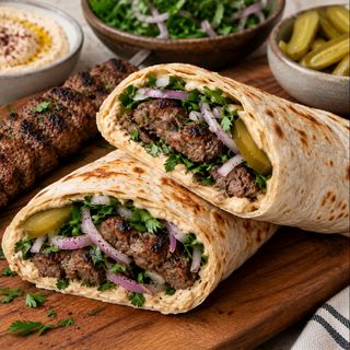 Sandwich Kebab Viande