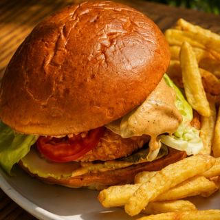 Hot chick burger