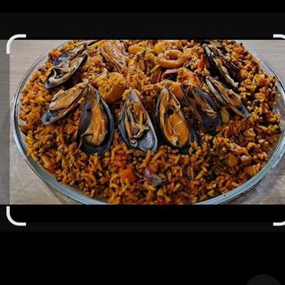 Riz fruits de mer