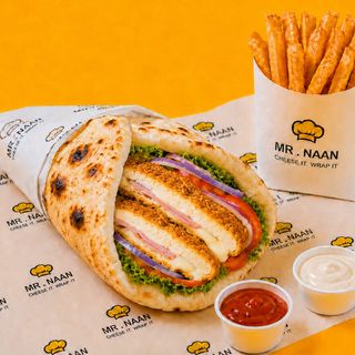 Naan Cordon Bleu