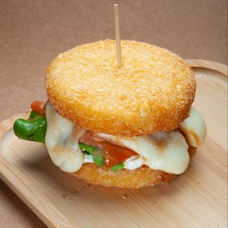 SB3- SUSHI BURGER, Saumon cru