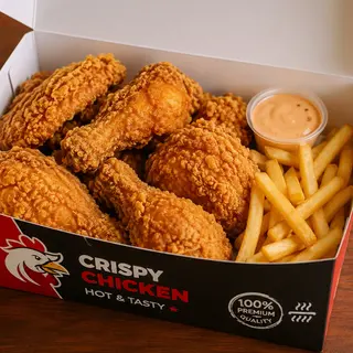 Box winges pané