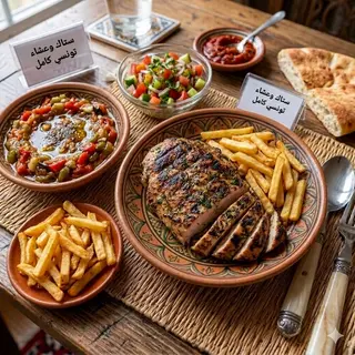 Steak dinde grillé