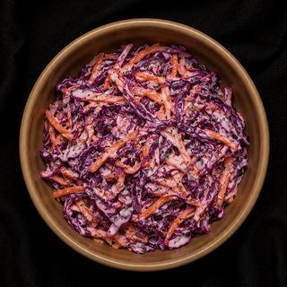 Salade coleslaw au fromage blanc