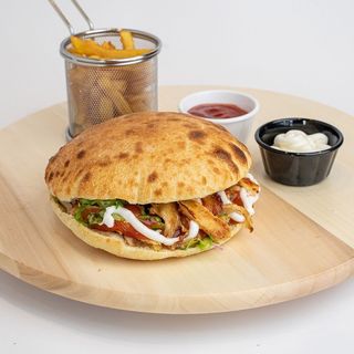 Sandwich tabouna shawarma
