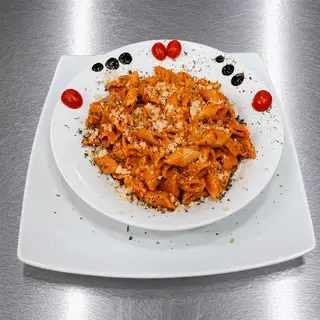 Pasta 4 fromages sauce rosée