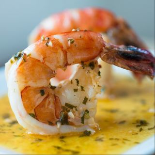 Crevette sautés a l’ail