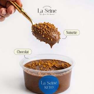 Mousse Chocolat Noisette Sans Sucre 200 gr