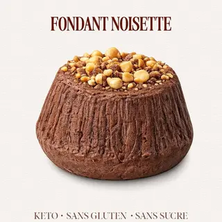 Fondant noisette Sans Sucre KETO Sans Gluten