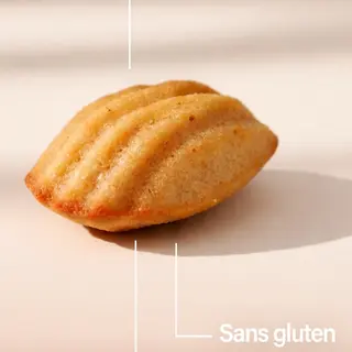 Madeleine Marbrée Sans Gluten 150 Gr