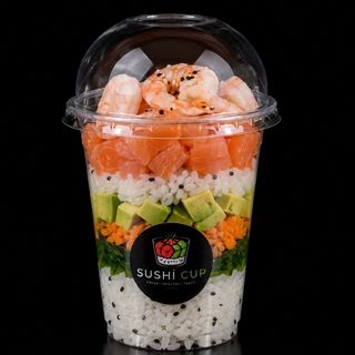 Cup Saumon crevette Avocat