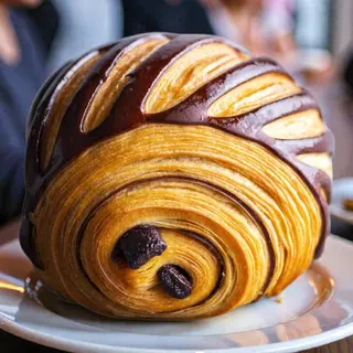 Croissant  double Chocolat